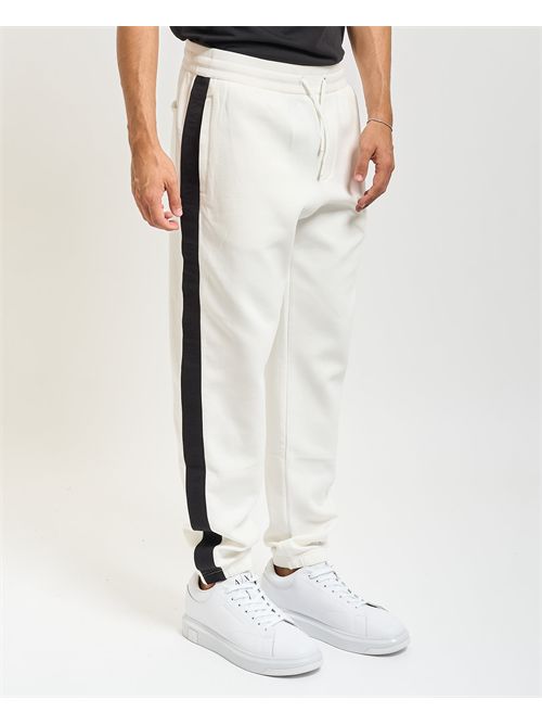 Men's Armani Exchange jogger pants with side band ARMANI EXCHANGE | XM001301-AF10818U0009